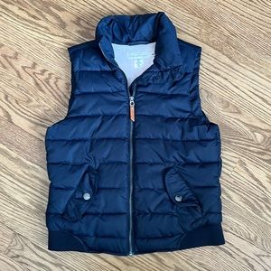 H&M navy puffy vest